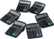 LICHAMP Desk Calculators, 6 Bulk Pack, Big Buttons and Large Display, 12 Digit Solar Power with AA Battery