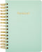 Lined Spiral Notebook, A5 College Ruled Journal Book for Note Taking, 160 Pages, 5.8x8.2 inch, Mint Green Office