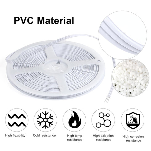 RGBZONE 32.8FT/10M 18AWG 3-Pin Wire, Tinned Copper Stranded Insulated Low Voltage Cable for LED Lights