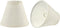 Aspen Creative 32127-2 Small Hardback Empire Shape Chandelier Clip-On Lamp Shade Set (2 Pack),