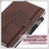 Estune 10 Pack Lined Journal Notebook - A5 Tree of Life Hardcover Leather Journal with 10 Pens for Travel and Work