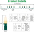 Super-Bright Extendable Warm White Christmas Lights - 100 Lights 19.6ft Mini Bulb String Set for Outdoor Holiday Decor