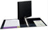 Avery Durable 3 Ring Binders, 2 Black Binders, 1.5 Inch Slant Rings (46016)