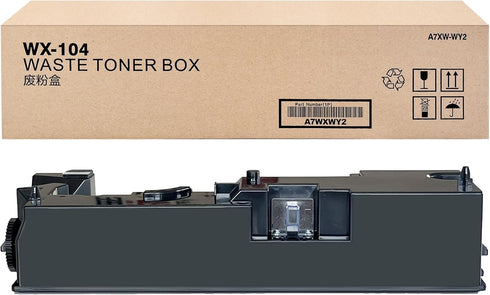 LCL Compatible WX-104 Waste Toner Box Replacement for Konica Minolta bizhub 227 287 Printers (1 Pack)