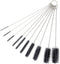 Honbay 10PCS 7.87Inch Nylon Tube Brush Set Cleaning Brush Set for Test Tube,Water