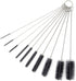 Honbay 10PCS 7.87Inch Nylon Tube Brush Set Cleaning Brush Set for Test Tube,Water