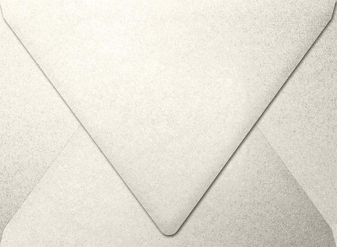 LUXPaper A7 Contour Flap Invitation Envelopes, 5 1/4" x 7 1/4", Quartz Metallic, 80lb. Text, 50 Qty
