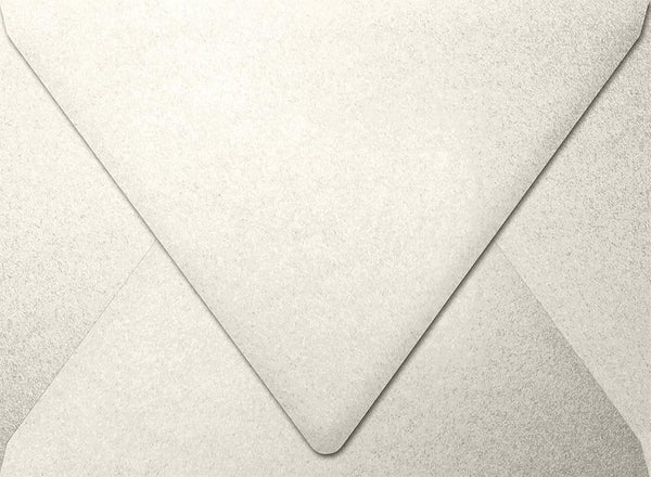 LUXPaper A7 Contour Flap Invitation Envelopes, 5 1/4" x 7 1/4", Quartz Metallic, 80lb. Text, 50 Qty