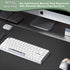 Boutilon (XXXL-Black,47"x 24") Leather Desk Pad Protector,Non-Slip Mouse Pad,Laptop Desk Pad,Office Mouse