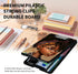 Heavy Duty A4 Waterproof Clipboard, Nursing Plastic Folder with Storage Clip Boards for Teacher, Doctor, Offices - Black