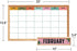 Carson Dellosa 134 pc Grow Together Calendar Bulletin Board Set, Wall Calendar and Motivational Poster Decor