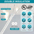 65Ft 18/2 300V SPT-1 PATIKIL PVC Covered Wire, Lamp Cord Insulated Heat Resistant Electronical Flexible Cable for LED