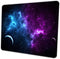 Galaxy Mouse Pad - Personalized Blue and Purple Nebula Design with Anti-Slip Rubber Base, 9.5 x 7.9 inch