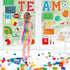 Sports Cutouts, Sport Balls Paper Decorations for Classroom, Themed Birthday Party Supplies for Kids