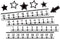 Teacher Created Resources Black and White Number Line (-20 to +120) Mini Bulletin Board for Classroom Use