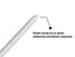 Hammer EMI Diagnostic Queen Square Reflex for Medical Exams, Nerve Testing, and Physical Therapy (White handle)