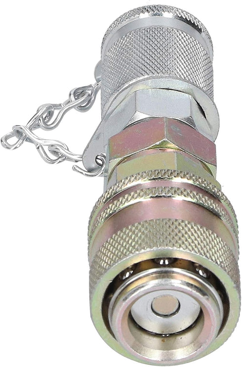 G1/8 Quick Coupling Connector Male Female Threaded link PT/PPT Hydraulic Pressure Test Point Adapter Set by ViaGasaFamido