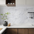 VaryPaper Matte Grey White Marble Contact Paper, 15.7''x78.7'', Peel and Stick Waterproof Vinyl Wrap for Countertops