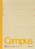 KOKUYO Campus Notebook, Semi-B5, 30 Sheets, 35 Lines, 5 Colors, B 6mm Ruled, Pack of 5, Japan Import