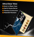 12 8.5x14 2 4 Pcs Menu Covers, Legal Size, Page View menu Holder, Toothed Metal Corners, Waterproof & Scratch-Resistant