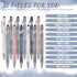 Zonon 12 Pieces Inspirational Motivational Pens, Fine Point Smooth Writing Pens with Fun Quotes for School Office Gifts