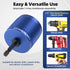 Generic 1/2",3/4" 1" Drill,6 Blades(3 3 3Pcs & Copper Pipe Cleaner Kit for Brush pre-Installed + backups) & ID Wire