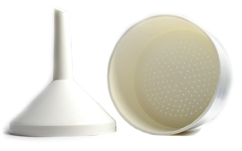 EISCO 9cm Buchner Funnel - Polypropylene, 2 Parts, 6.5cm Stem Length, Lightweight, Autoclavable