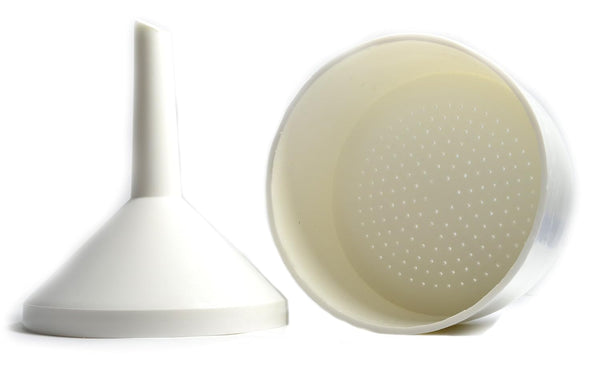 EISCO 9cm Buchner Funnel - Polypropylene, 2 Parts, 6.5cm Stem Length, Lightweight, Autoclavable