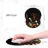 ITNRSIIET Ergonomic Mouse Pad with Gel Wrist Support, Non-Slip PU Base, 8.7 x 7.2 in, Pretty Flowers