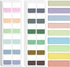 Small Sticky Notes, Colourful Book Tabs, Mini Self Stick Pad for Office, 1140 PCS Annotation Tabs for School