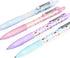 Zebra Z-Grip Smooth Sweetie/Blush Ballpoint Pen, 1.0mm Black Ink, Pack of 4 with Each Barrel Color