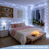 250 91.5ft 8 JMEXSUSS LED White Christmas Lights Outdoor, Extendable White String Lights Indoor, Christmas Tree Lights