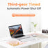 iCasso Heated Mouse Pad Hand Warmer - 35.4" x 15.7" Electric Warm Desk Mat with 3 Heating Levels