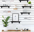 BeapTcely (6, Slatwall Bins with Hooks Plastic Slatwall Organizer Slatwall Containers Workbench Bins for Slat Wall