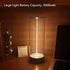 flexman Dimmable Bedside Night Light, Touch USB Charging Minimalist LED Table Lamp for Bedrooms, Bedside Tables