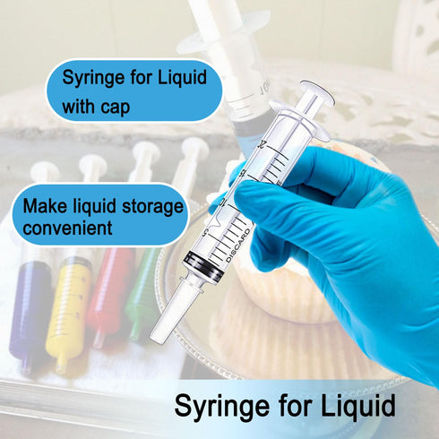 20ml Package, Pack 12 Syringe Without Needle, Syringe for Liquid, Scientific Labs, Measurement, Disposable Individual