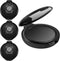 Fingerprint Ink Pads, Black Ink Pad Stamp Pad for Office Notary Supplies, 3 Pieces Identification Kit