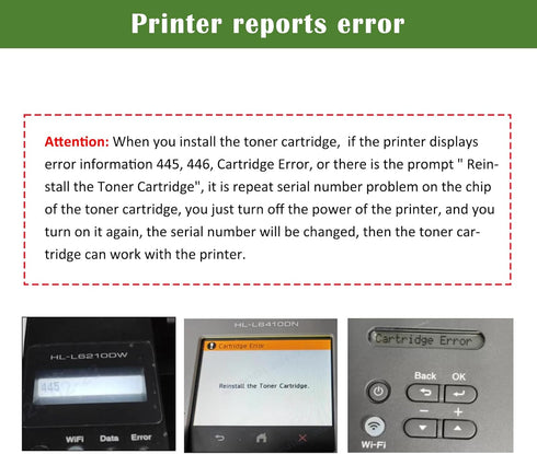 TN830 Toner Cartridge Compatible TN-830 TN830 for Brother Printers MFC-L2760DW L2900DWXL (1 Black)