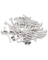 100Pcs #8 x 1 Truss Head Phillips Wood Screws, Self Tapping 304 Stainless Steel by IMSCREWS