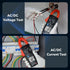 MESTEK Digital Clamp Meter Multimeter 6000 Counts Voltage Tester, Measures 600A AC/DC Current, Voltage, Temperature