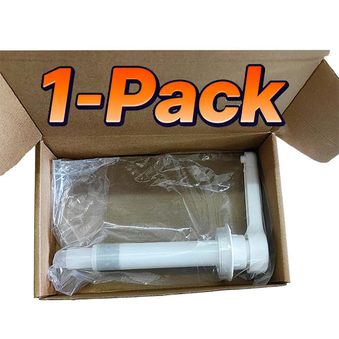 1/2 Pack 30ML 30cc (1) Pump Dispenser White Pump for Cheese Dispenser - Nacho Cheese Machine Pump Top Replacement, Fits