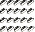 Yinpecly 20Pcs Vintage Iron Label Holder Pull Handles, Bronze Tone Drawer Knobs for Cabinet Cupboard Dresser Drawer