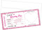 5 Set Surprise Trip Reveal Pink Plane Tickets Boarding Pass Ticket with