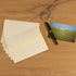 Wishop 100 Pack Cream A7 Self-Adhesive Envelopes for Invitations, 5x7 Greeting Cards (5.24 x 7.21 Inches)