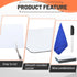 Dry Erase Labels Stickers - 24 Pack, 3x5 inch Reusable Dry Erase Sticky Notes, Mini Whiteboard Label Stickers,