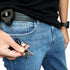 Specialist ID 2 Pack - SUPER Heavy Duty Retractable Keychain, 8oz or 10 Keys with 48” Kevlar Lanyard (Black)