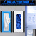 2 Pack Magnetic Glove Dispenser - Heavy Duty Wall Mount & Fridge Organizer for Gloves, Paper Towels, Wipes - Tool-Free