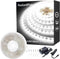 White Led Strip Lights for Bedroom Small Dimmable LED Lights Strip 16.4ft