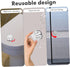 4pcs ORFOFE Suction Cup Mount Door Handle Lock Elderly Shower Handle Non-Slip Safety Grab Bar for Bathroom Cabinet Easy
