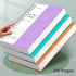 EMSHOI B5 Spiral Notebook, College Ruled, 300 Pages/150 Sheets, Large 7.48"x10.15", Waterproof Hardcover